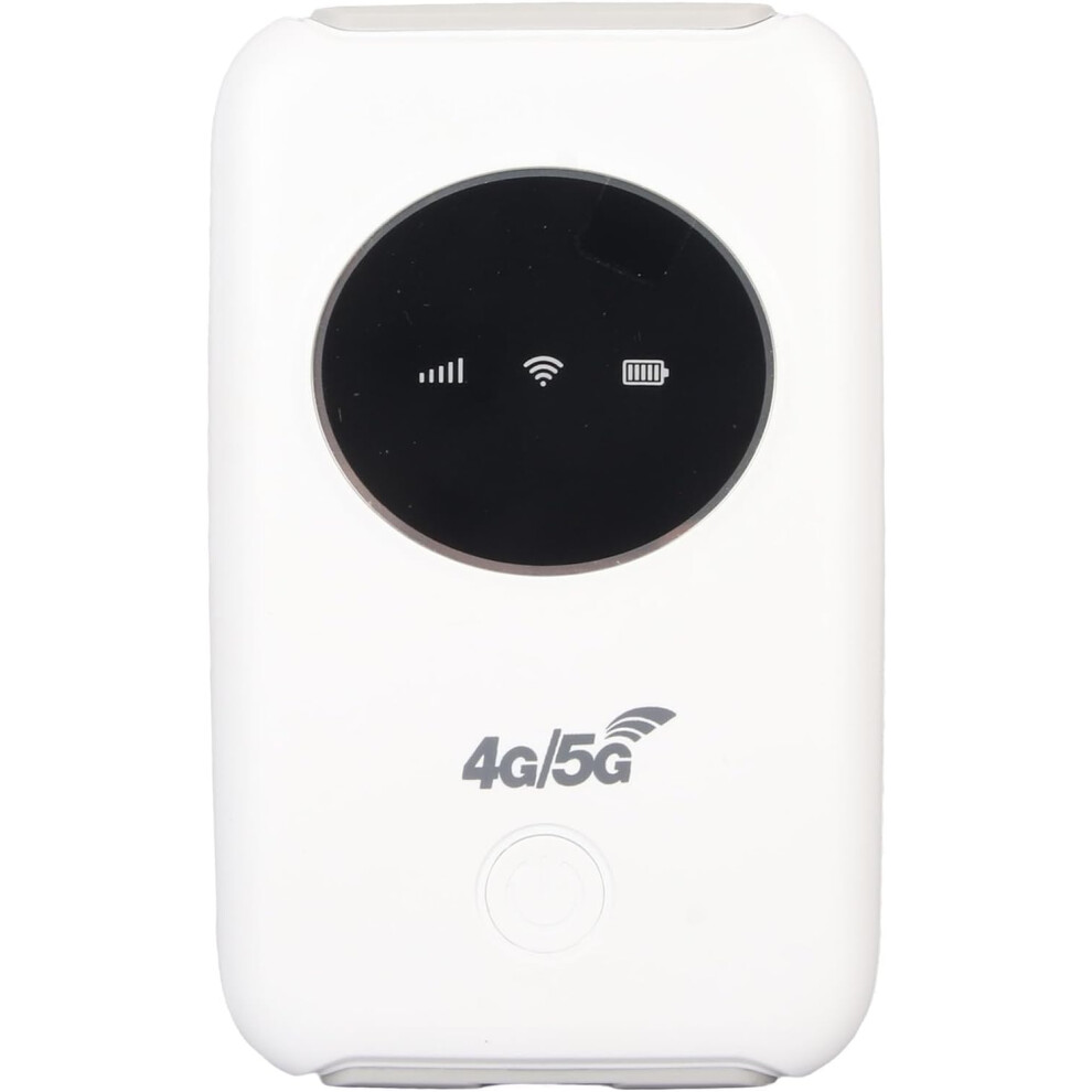 5G Router with SIM Slot Unlocked, 4G LTE Mobile WiFi Router Portable Travel Mi-Fi Hotspot 5G & 4G MiFi Device, Connection