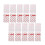 100Pcs Heart Pattern Gift Bags Wedding Candy Bags Plastic Drawstring Pouches 3