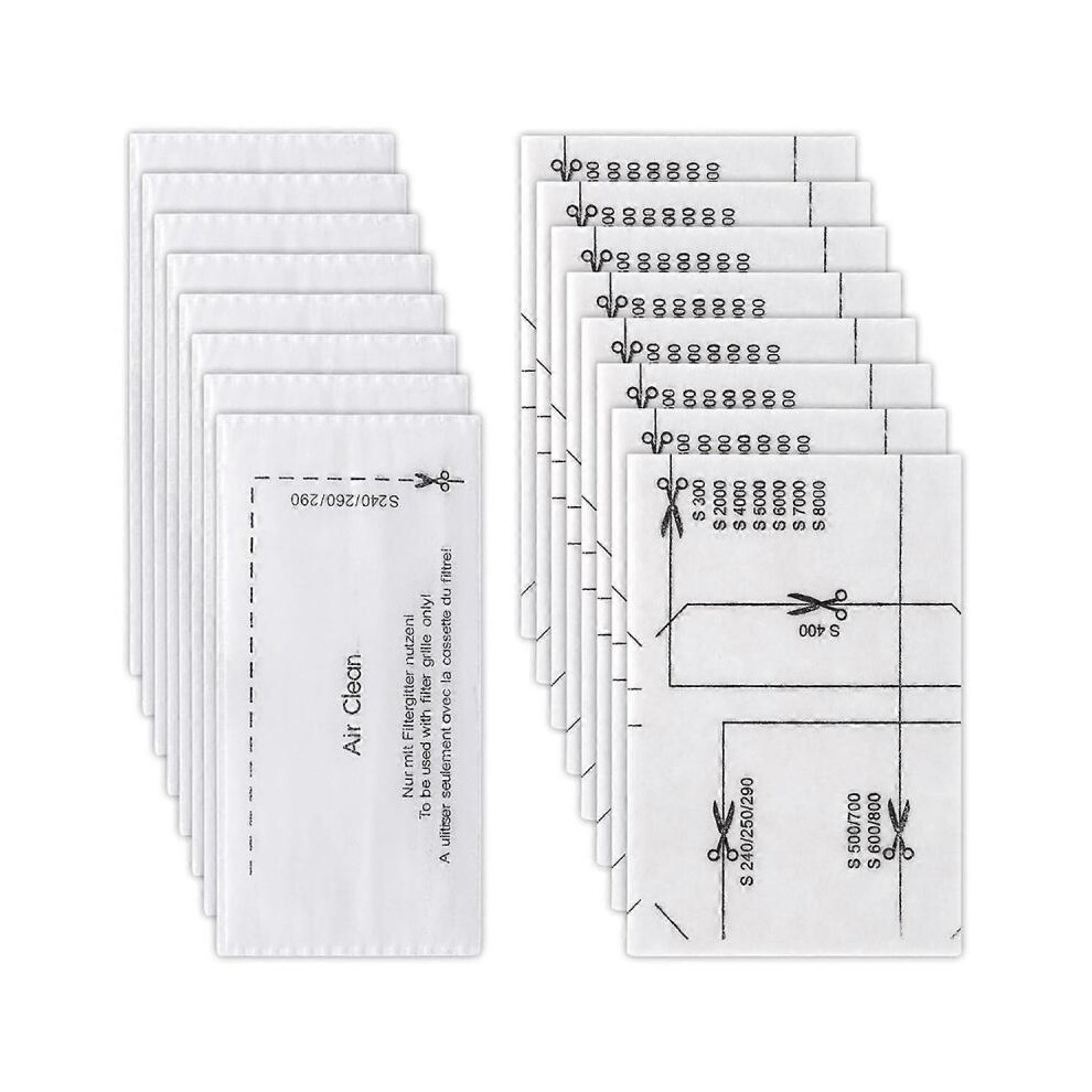 Vacuum Cleaner Filter Set for Miele Complete C1/2/3 Vacuum Cleaner Filter and Motor Protection Filte