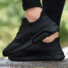 (Black, EU39) Youth Pair 1 Running Shoes Sneakers Sports Waterproof Shoes 3944 Size