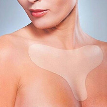 Reusable Anti Wrinkle Chest Pad Silicone Transparent Removal Patch Face Skin Care Anti Aging Breast Lifting Chest Patch Flesh