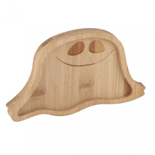 Pumpkin Tray with Novelty Ghost Design for Halloween Decor