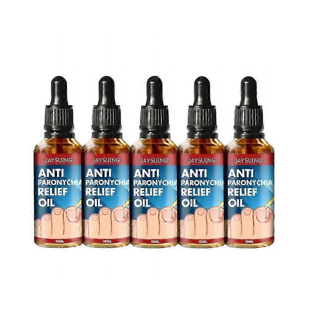 Anti-Paronychia Relief Oil for Ingrown Toenails - 5PCS Corrective Treatment for Ingrown Toenails