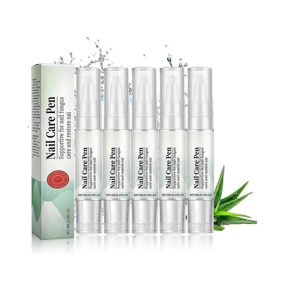 (5pcs) 1-5pcs Health Nail Care Pen, Cosmetic Care for Fungal Nail Infections Quickly & Effectively, For Well-groomed Fingernails & Toenails With Tea T