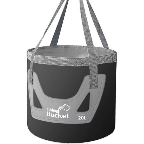 Collapsible Bucket, 20L Space Saving Foldable Bucket Water Storage