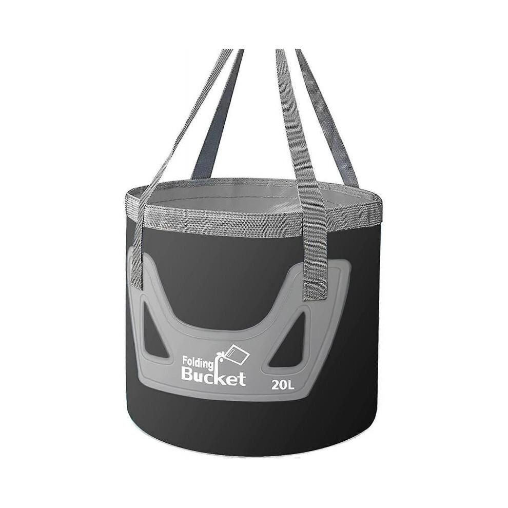 Collapsible Bucket, 20L Space Saving Foldable Bucket Water Storage