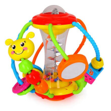 12 Months Baby Toys, Baby Rattle Activity Ball, Shaker, Grab and Rotate Rattle, Crawl Educational Toys for 3, -12 Months Infants, Boys, Girls