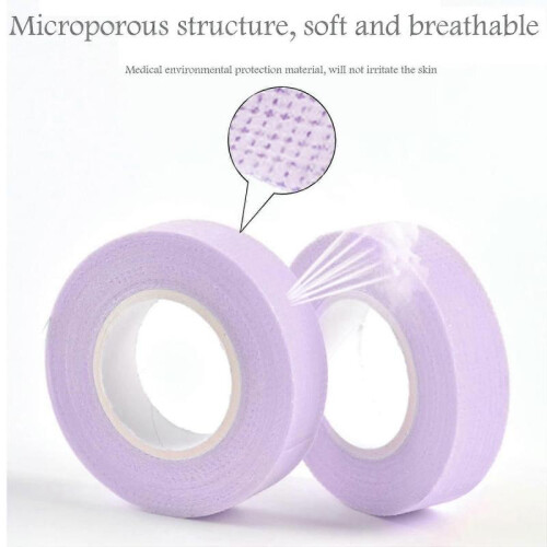 6 Rolls Eyelash Tape, Adhesive Fabric Eyelash Extension Tape 1