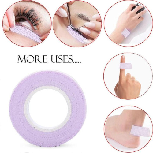 6 Rolls Eyelash Tape, Adhesive Fabric Eyelash Extension Tape 2