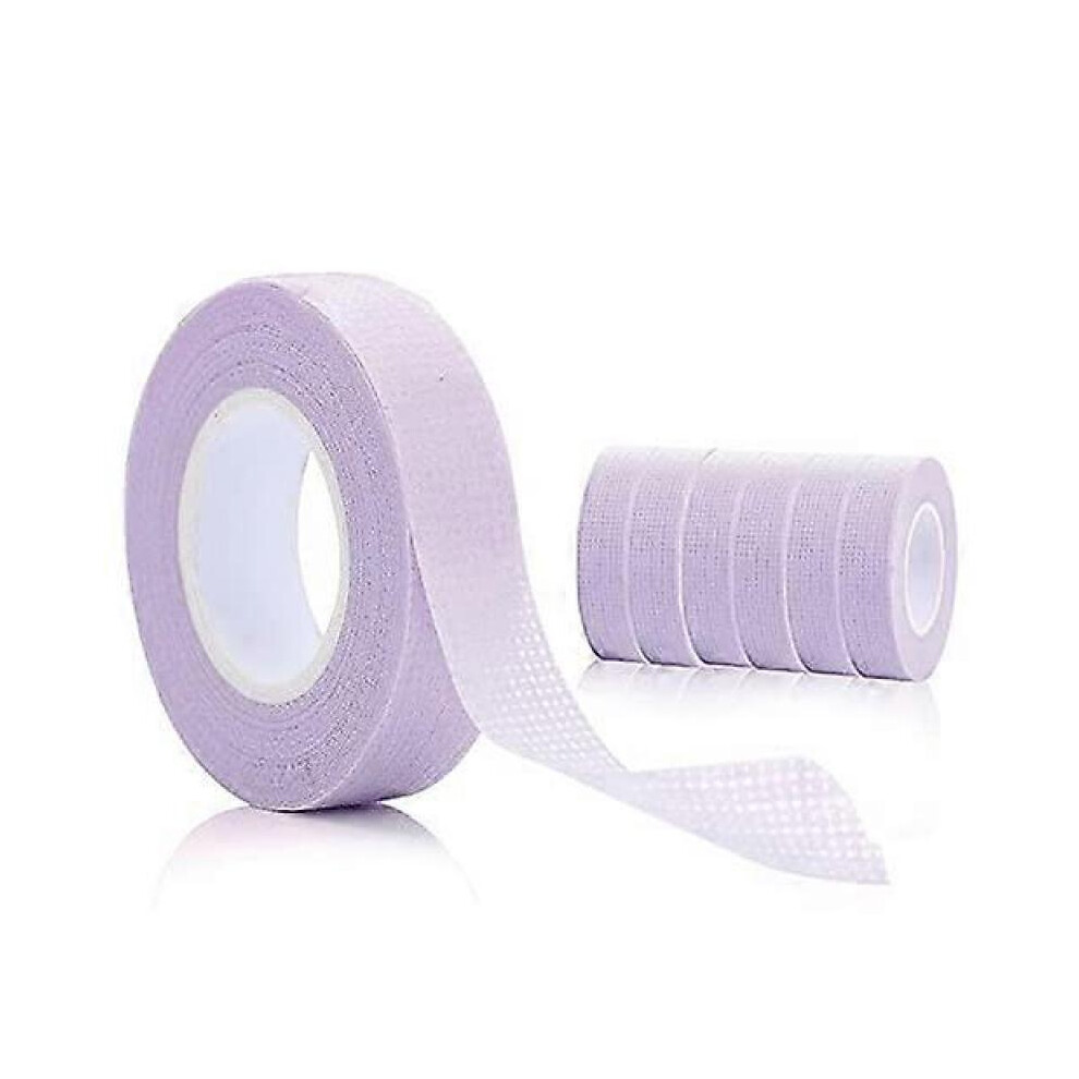 6 Rolls Eyelash Tape, Adhesive Fabric Eyelash Extension Tape