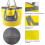 Collapsible Bucket, 20L Space Saving Foldable Bucket Water Storage 3