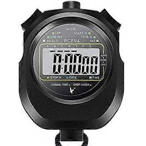 Stopwatch Pro Timer 3 Button Operation with Digital Large Screen Stopwatch Sports Game Timing
