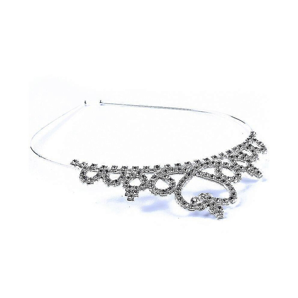 Kids Girls Cute Princess Hair Band Tiara Rhinestone Headband