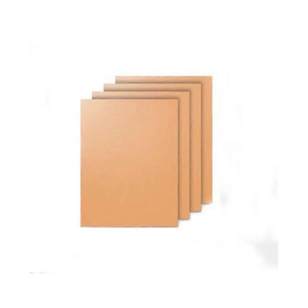 Grill Mat, Set of 5, Non-Stick, Reusable, Can Be Cut, Very Suitable for Meat, Fish and Vegetables 40x33 Cm * Bronze