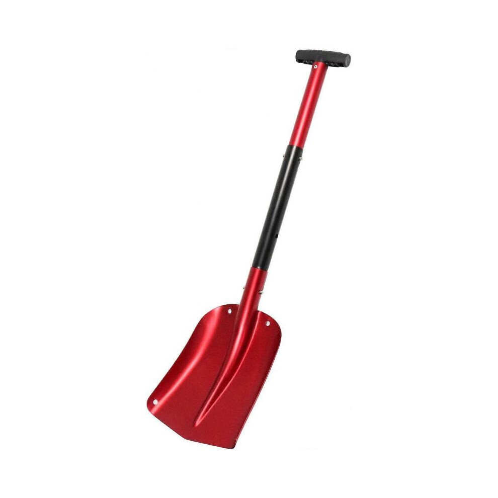 Aluminum Alloy Foldable Snow Shovel Telescopic Snow Shovel Outdoor Use for Car Camping Garden