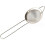 Cocktail Strainer-Stainless Steel-Conical Tea Strainer-Convenient Locking Tool8.5cm (1 Piece, Silver) 1