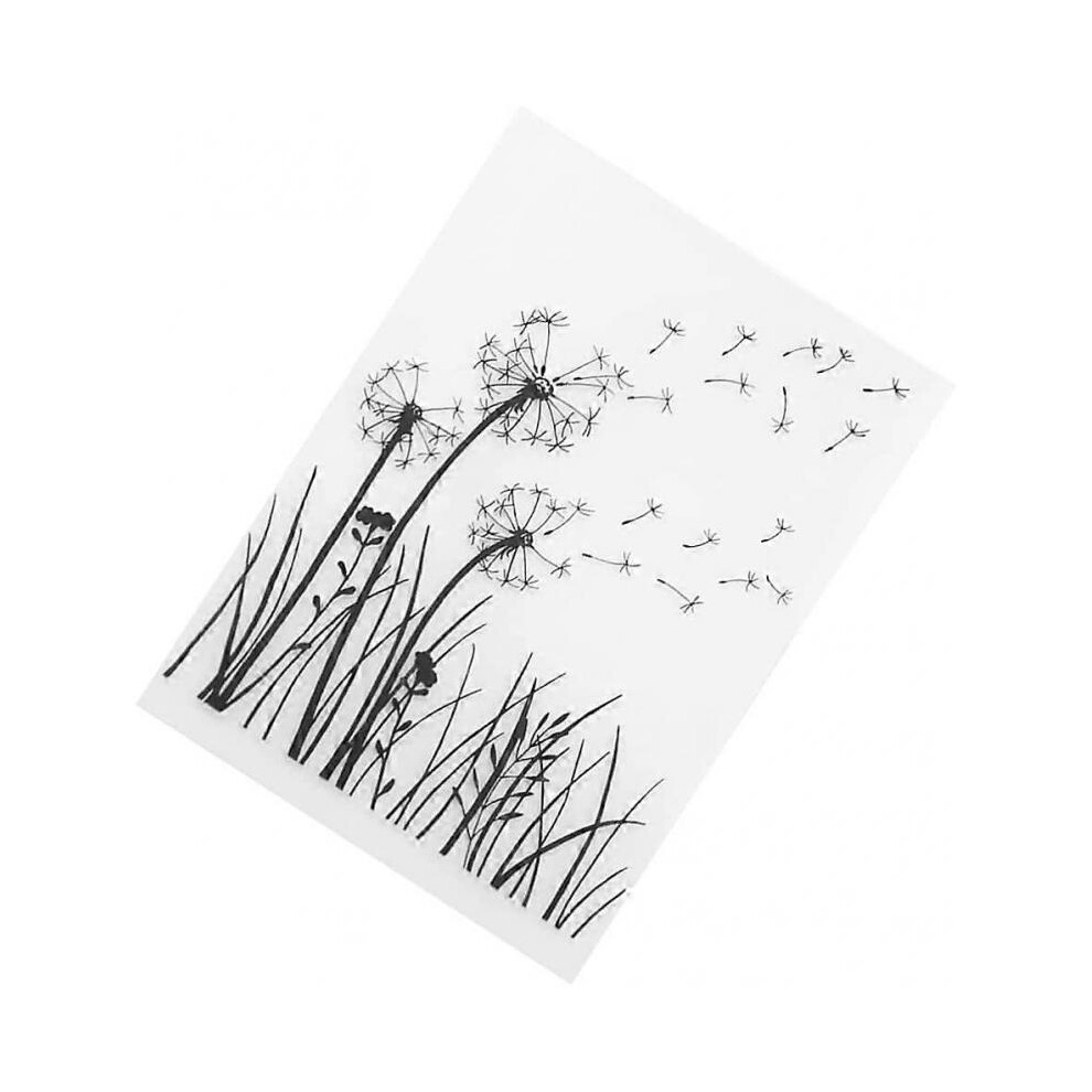Plastic embossing stencil for card making and paper crafts