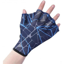 Nylon swimming gloves with webbed fingers for aquatic training and diving - Swimming equipment