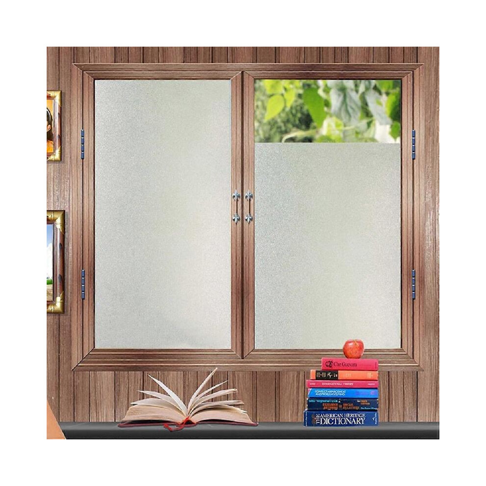 Privacy Window Film Blackout Window Film Anti UV Privacy Protection Opaque Window Film Frosted Window Film Electrostatic Film 30400 cm