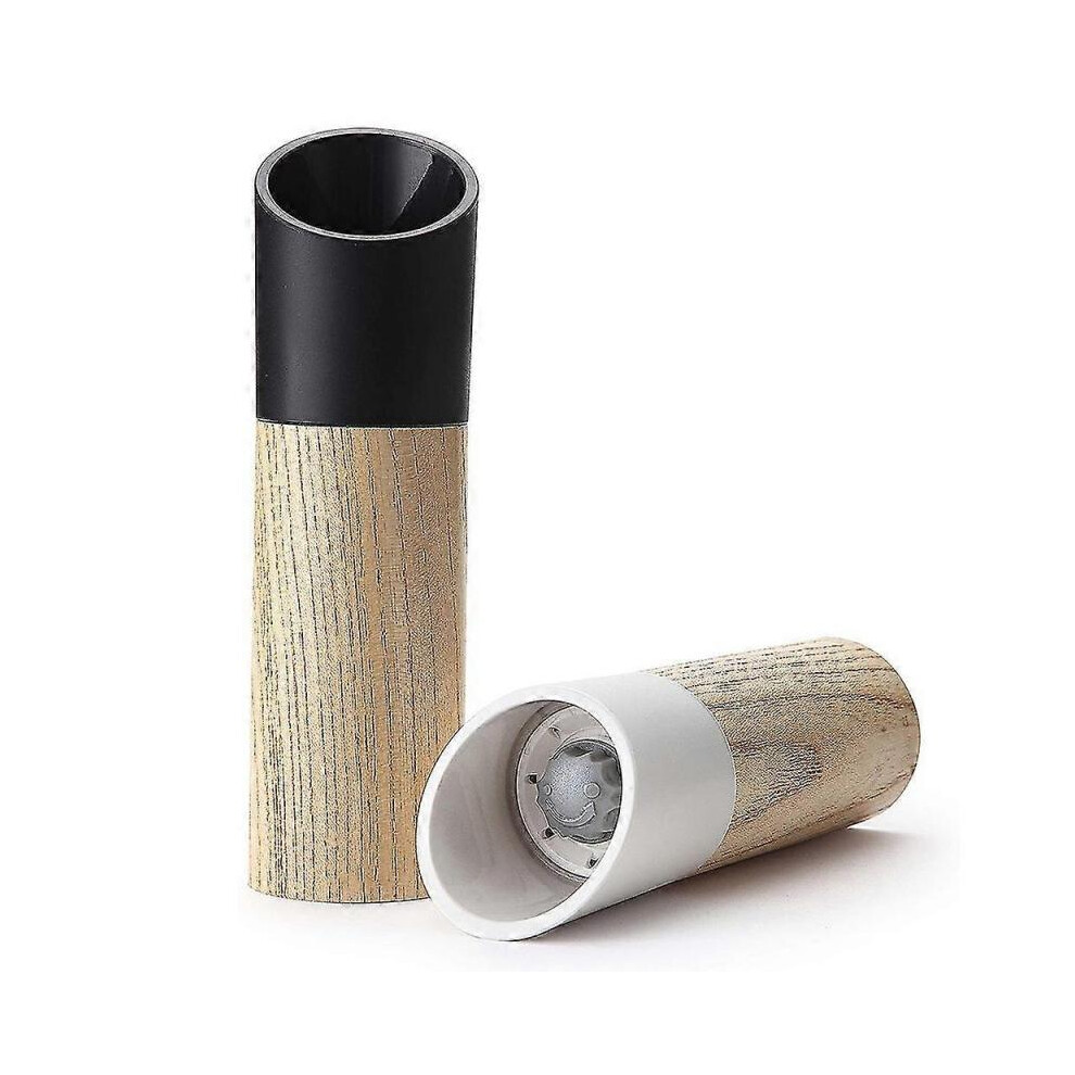 2 Pcs Manual Salt Pepper Shakers Grinder