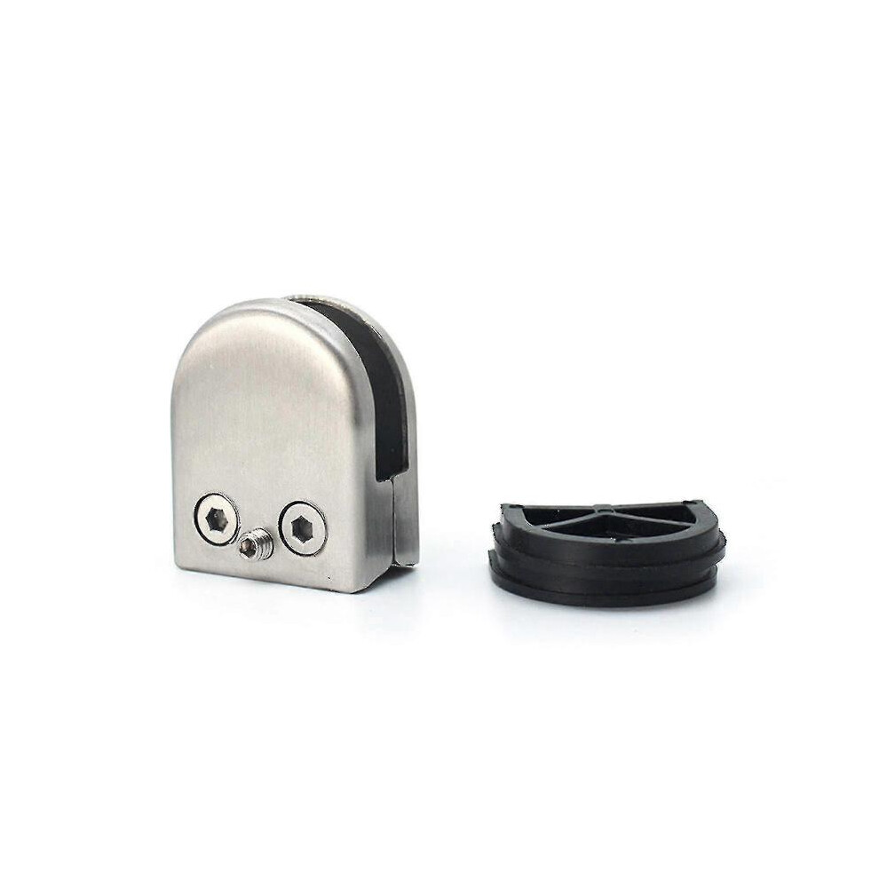 Glass S 4/8pcs Stainless Steel Glass S Adjustable Glass Bracket Flat
