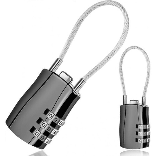 Combination Padlock Airplane Suitcase Exterior Door Lock, 3 Bit Combination Padlock Lock Locker Combination Padlock