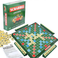 (small) 1 Set English Word Toy Funny Educational Smooth Surface English Letter Mahjong Toy