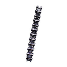 (silver) Sprocket Chain Fidget Toy Silver Gold Black Ggift Kids Gear Gyroscope Swivel Party