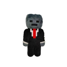 (Black) Minecraft Cartoon Cute Plush Toy Boys Children Birthday Companion Gift Doll