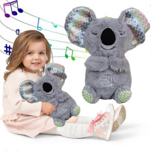 Fisher-price Soothe N Snuggle Koala, Plush Sound Machine Baby Toy with Realistic Breathing Motion,50% Offer