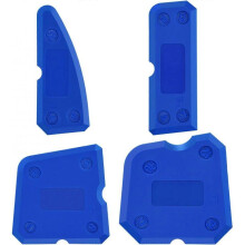 Pieces Silicone Caulking Tool Set Joint Smoother Kit for Silicone Sealant Grout Sealing Finishing(Blue)