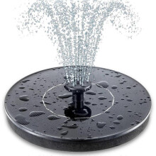 Solar Bird Bath Fountain Pump,Solar Fountain, Free Standing Floating Solar Powered Water Fountain Pump for Bird Bath, Garden, Pond, Pool, Outdoor