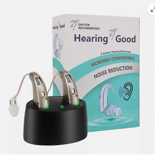 Rechargeable Digital Hearing Aids Invisible BTE Ear Aids High-Power NEW UK