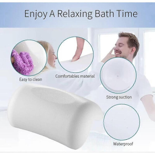 Bath pillow, bath cushion, suction cup bath pillow 2