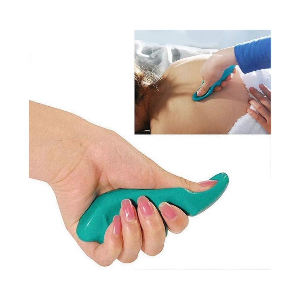 Green Angzhili Thumb Saver Massager Body Massage Deep Tissue Massage Tool Trigger Point Massage Tool Saver Massager Thumb Protector Tool