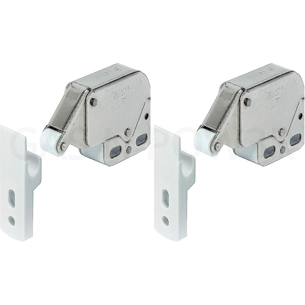 X2 Mini Touch Catch Latch Cabinets Caravan Motorhome Cupboard Doors-Hy 3701294930666