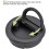 Flush Pull Ring Handle 40.5x11mm, Plane Drawer Door Pull, Black 2