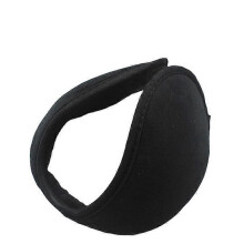 Plush Winter Earmuffs And Back Neck Ultra Soft Earmuffs for Outdoor Black