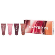 (1 set) Mini Lip Softies Tinted Lip Treatment SetFour-color lip glaze set, moisturizing and nourishing lips, colored lips set