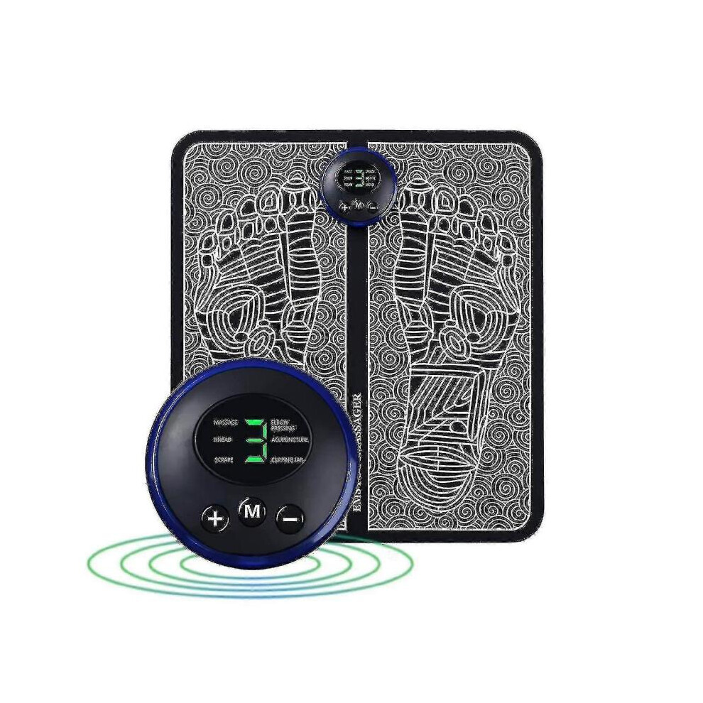 Ems Electric Feet Massager for Circulation Foot Reflexology Massager Feet Circulation Massager-6 Modes 9 Intensities Tangrui