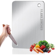 Titanium alloy kitchen stainless steel non-chopping board