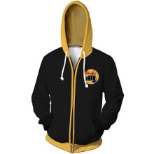 (S) Kid Karate Val Armorr 3d Hoodie Sweatshirt Cosplay Costume Zip Coat Jacket Up