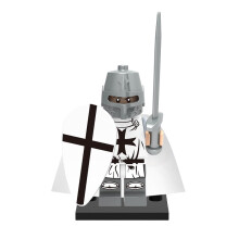 (Crusader) Crusader Templar Knights Mini Figures Building Blocks Diy Gift Puzzle Toy Kids