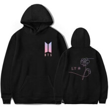 (Black, L) Bangtan Bts Kpop Love Yourself Jumper Sweater Jimin V Sweats Jungkook Hoodie