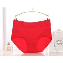 (Red, XL) Cotton Breathable Womens Stretchy Underwear Panties Underpants Briefs Knickers