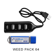 (WEED PACK 64) True Mini Blue Playstation Classic Ps1 Multi Best Games Crackhead Included Pack