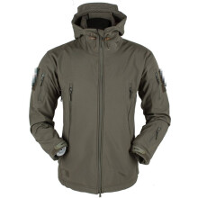 (Army Green, S) Waterproof Winter Mens Jackets Outdoor Tactical Coat Soft Military Shell Jacket