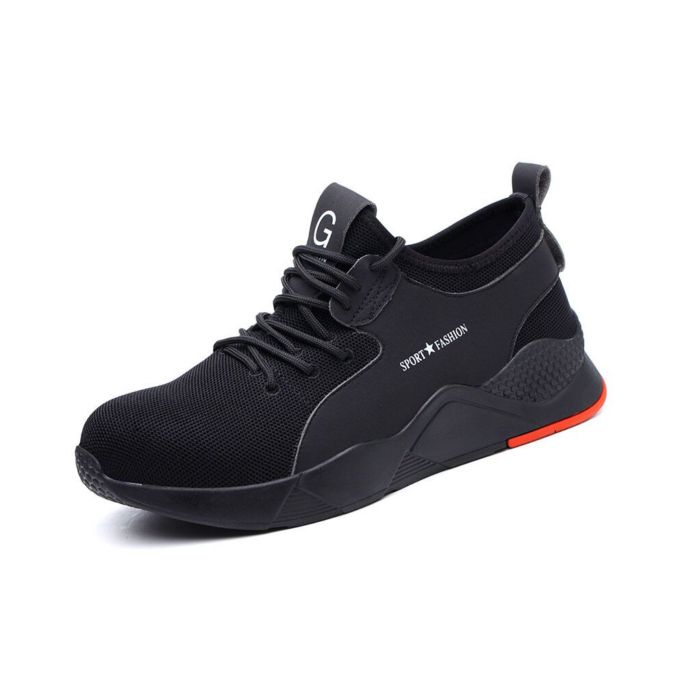 (EU39) Steel Toe Cap Work Safety Shoes Lightweight Indestructible Industrial Boots Mens