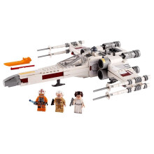 Star Luke Wars Skywalkers Xwing Fighter Buildable Toy Starship For Kids Gifts