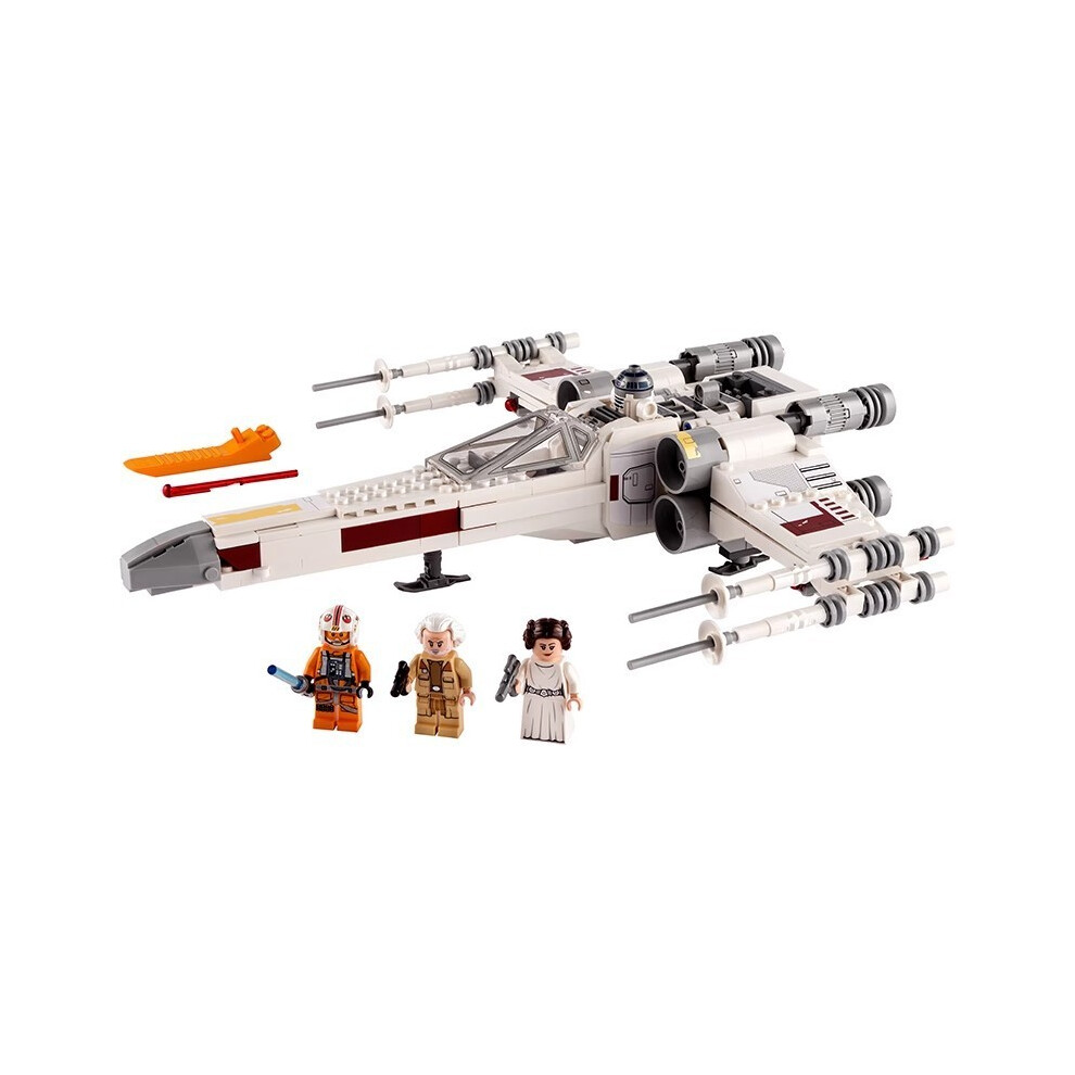 Star Luke Wars Skywalkers Xwing Fighter Buildable Toy Starship For Kids Gifts